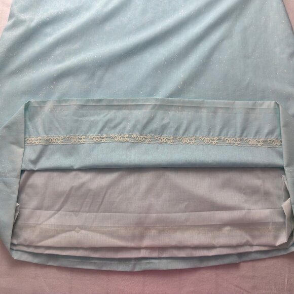 Adorable "Liza" by Lilly Pulitzer Soft Blue Floral Maxi Dress Vintage Size 11-12 - Picture 13 of 16